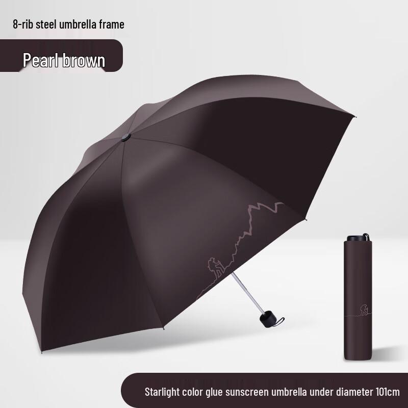 Paradise Umbrella Traveler Large UV-Protection Folding Umbrella