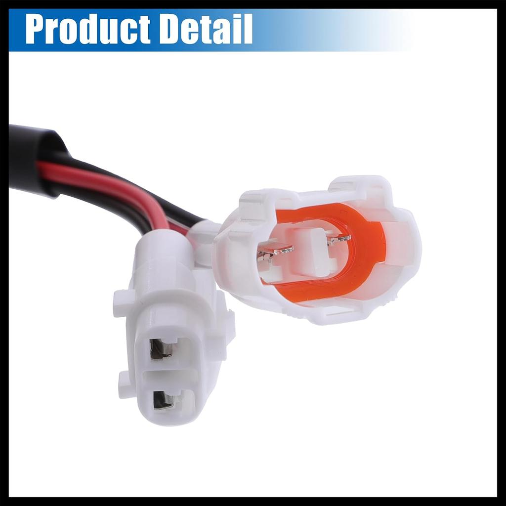 1 Set 12V Ignition Cable Key Keyed Power Connector Wiring Harness Pigtail Kit for Yamaha YXZ1000R 2016-2022-