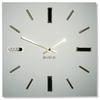 Modern wall clock white brilliant 30cm