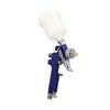 HVLP Spray Gun with Pressure Gauge 0.8mm Nozzle Low Pressure Paint Sprayer Gun 125ml Pot