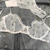 Sexy Lace Underwire Bra Plus Size Push Up Side Support Breathable Mesh Bust Minimizer