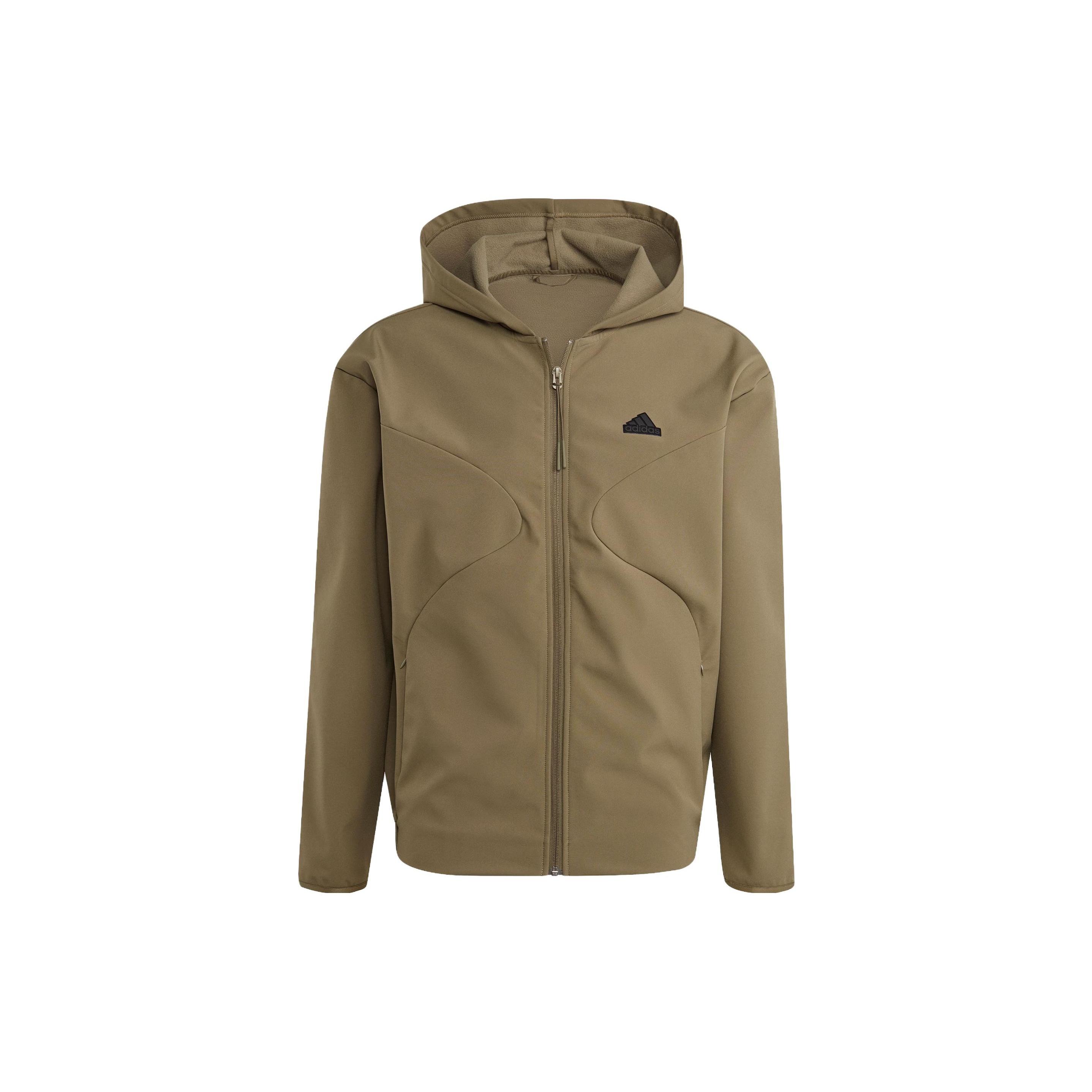 adidas City Escape Full-Zip Hoodie  Olive Green  Men s IJ6091 M
