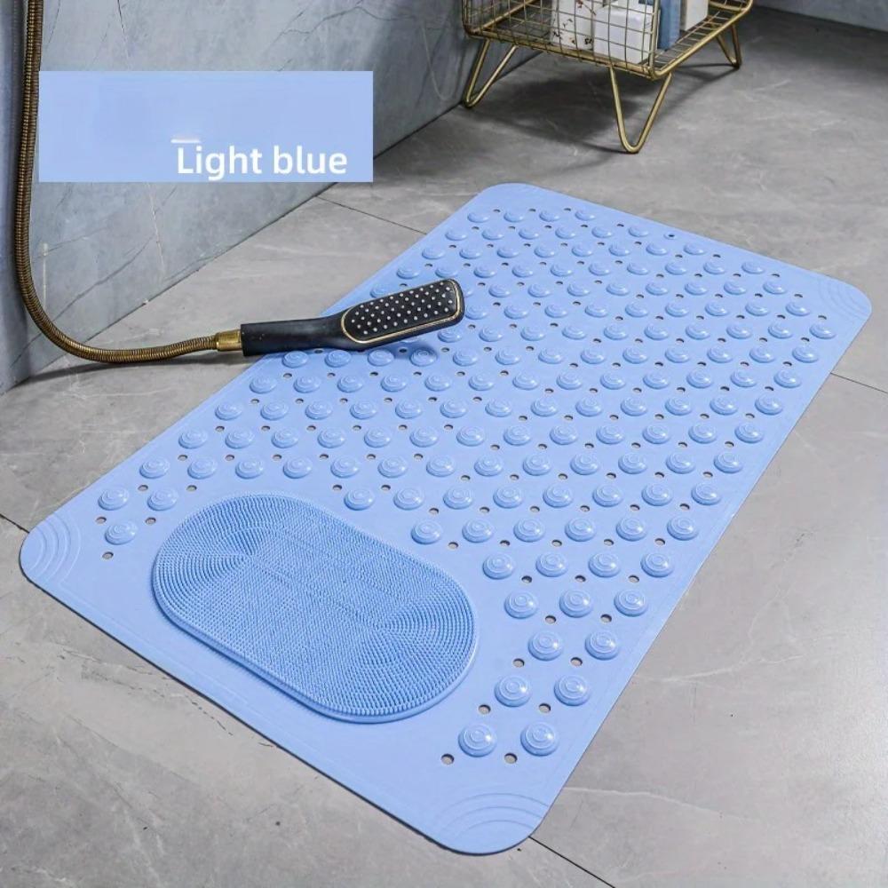 PVC Massage Nubs Mat Rectangular Shower Safety Rug New Bathroom Floor Mat  Shower