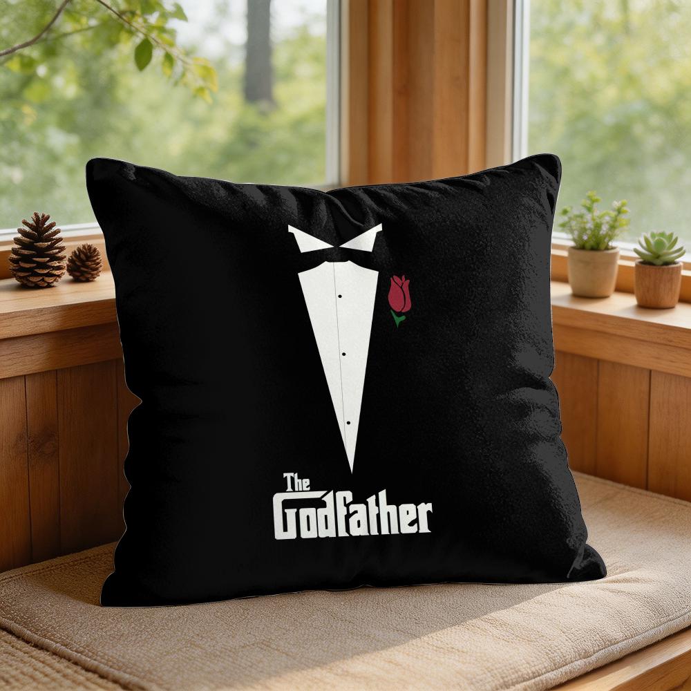 Film The GGodfather Cushion Cover Square Short Plush Pillow Case Living Room Sofa Home Decor Funda X