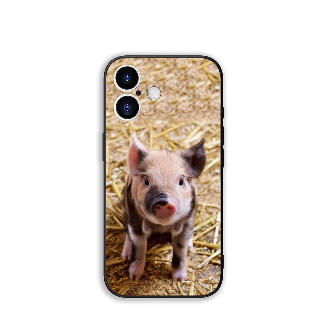Phone Cover Pig Animal Wild Boar Casing for Apple iPhone 17 16 11 Pro XS Max XR 6 7 8 Plus + 16E SE 2020 Air 5 8+ Case