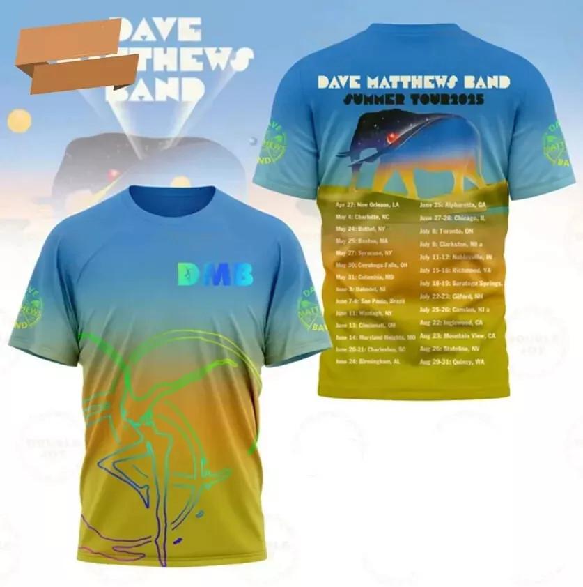 Dave Matthews Band Summer Tour 2026 AOP 3D T-shirt A420 S