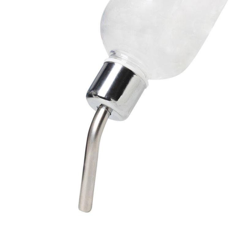 350ml Pet Rat Water Drinking Bottle Hamster Rabbit Water Dispenser Cylindrical Feeder