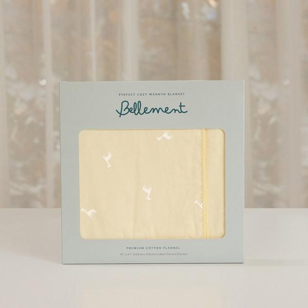 

Belmont Baby Cotton Brushed Perfect Cozy Warm Одеяло, корейские детские товары