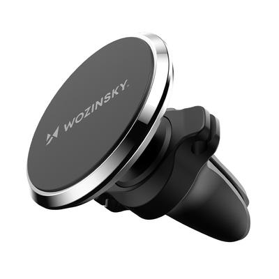 Magnetický držák na telefon do průduchu auta, černý