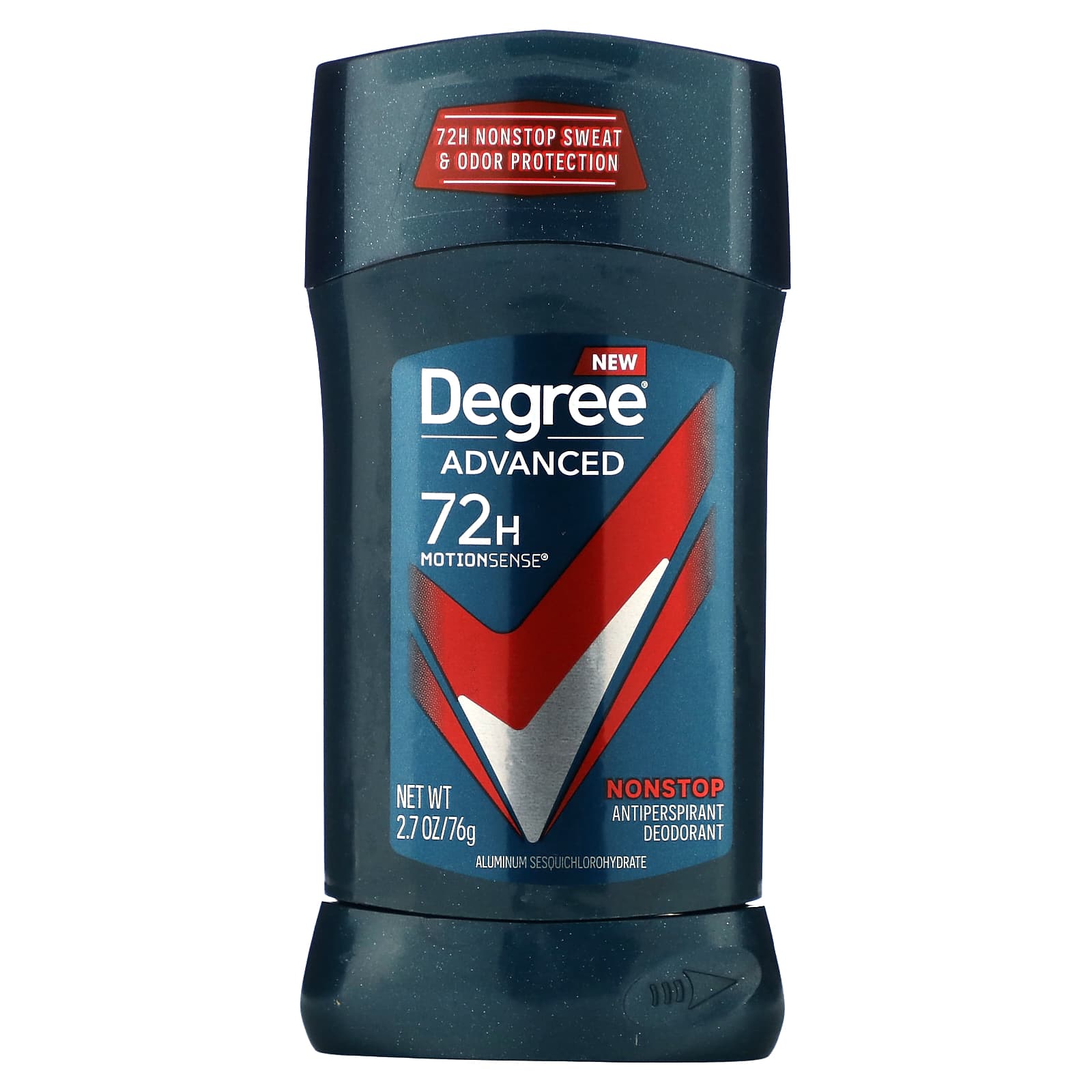 

Degree, Advanced 72 Hour MotionSens, дезодорант-антиперспирант, Non-Stop, 2,7 унции (76 г)