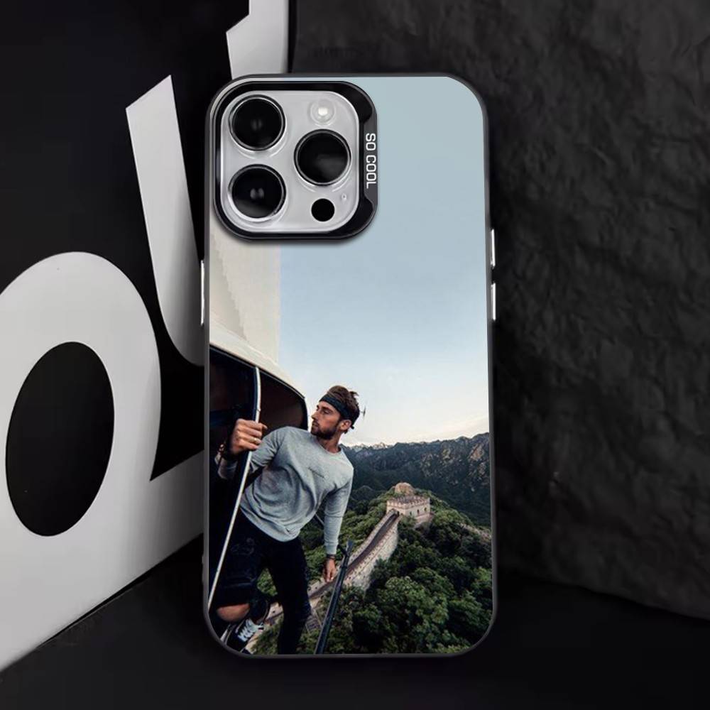 

Sam Kolder Phone Case For iPhone 17,16,15,14,13,12,11 Plus,Pro Max,XS,Colorful Silver Black Cover iPhone16e