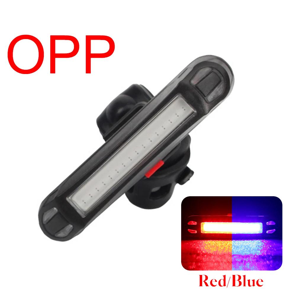 Bike Tail Light USB Rechargeable LED Bicycle Rear Lights Night Cycling Safety Warning Light Taillight MTB Bike Easy To Install