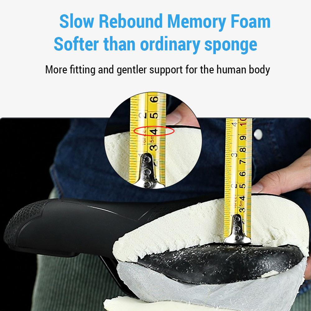 Dual Shock Absorbing Ball Bike Saddle Memory Foam Bicycle Saddle Bike Seat Cushion