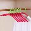 Folding Clothes Hanger - Suitable for Travel, Outdoor Use, Business Trips. Portable Clothes Drying Rack. Foldable Plastic Clothes Holder.