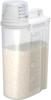 Slim Rice Rice Storage Kitchen Includes RC Sticker Container, Box, Refrigerator-Friendly Goods, (rcss1)