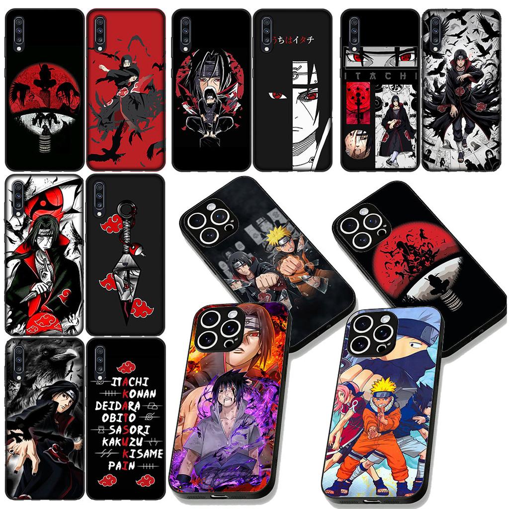 Cartoon Akatsuki Itachi Uchiha Narutos Phone Cover for OPPO A40 A60 A80 A38 A18 A17 A16 A78 A79 A54 A25 A57 4G 5G Coque Case