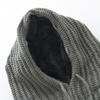 Women's Pullover Stripe One Piece Plush Thickened Riding Ear Protector Knitted Warm Hat