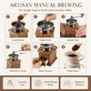 Retro Style Manual Bean Grinder Ceramic Grinding Core Coffee Milling Machine  Coffee Making