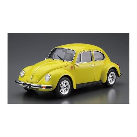 AOSHIMA The Model Car No.73 1/24 Volkswagen 13AD Beetle 1303S '73 Plastic Model
