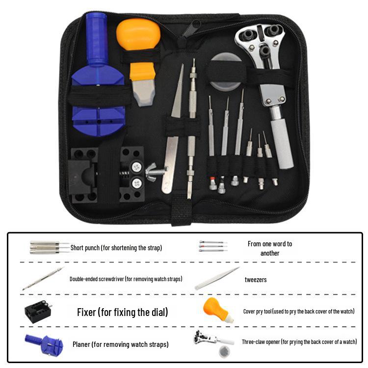 

Essential Watch Repair Tool Kit: Strap Remover & Case Opener
