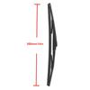 Rear Wiper Blade and Arm Kit Wiper Arm  Rear Wiper Arm  Fit for Kia Rondo 2007-2010 Wiper Blade