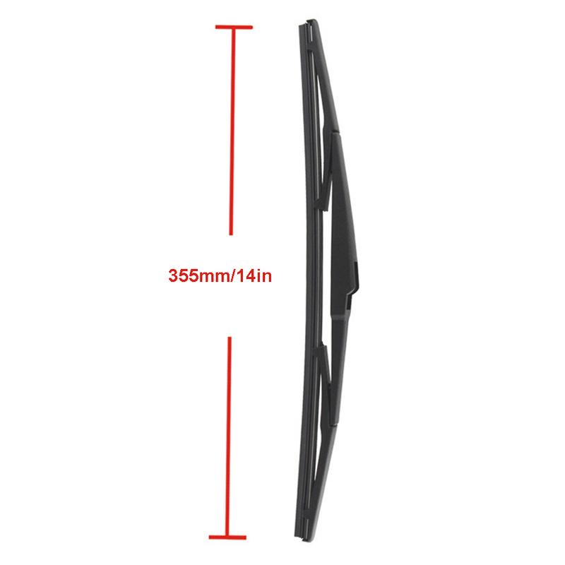 Rear Wiper Blade and Arm Kit Wiper Arm Rear Wiper Arm Fit for Kia Rondo 2007-2010 Wiper Blade