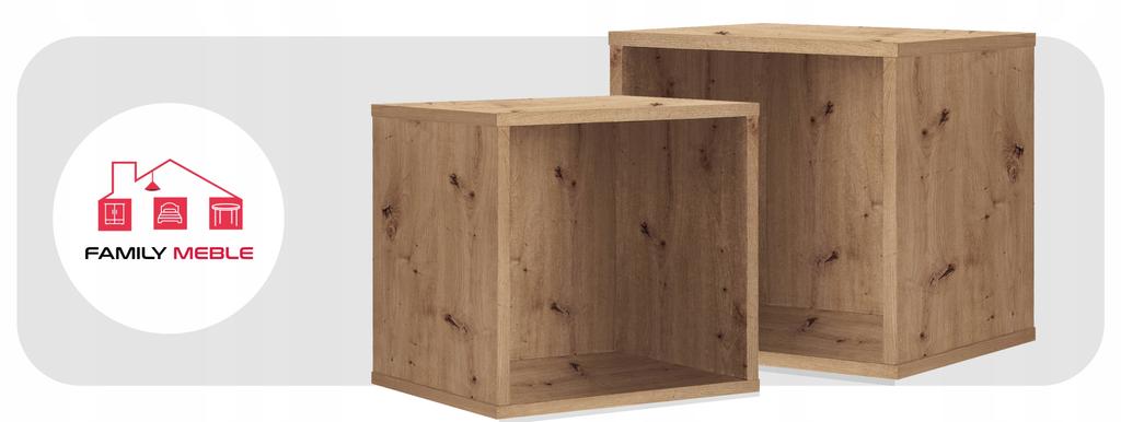 Regał półka organizer pojemnik stojak na płyty winylowe segregatory Cubo 1