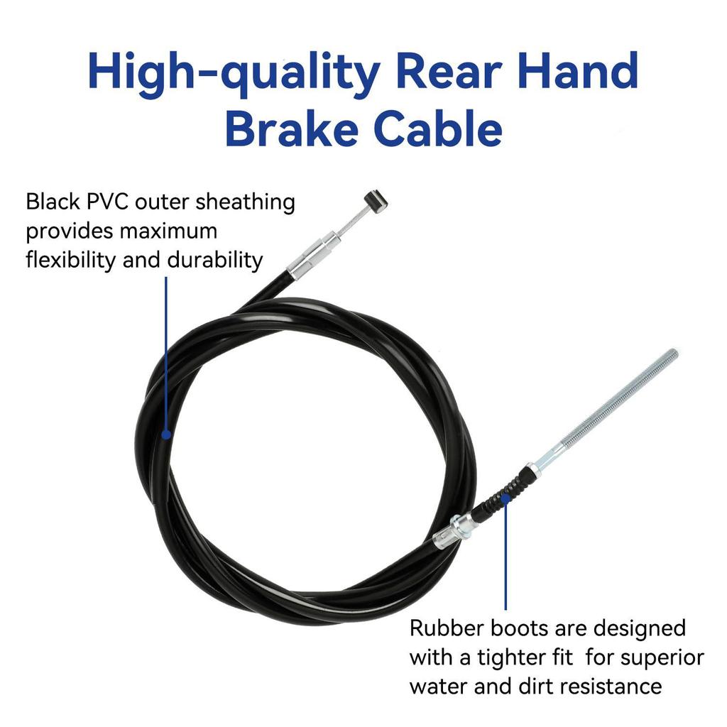 Handbrake Cable for Fourtrax 300, Rancher, Foreman 400, and Rubicon 500