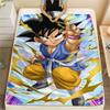 Coperta in Flanella con Stampa Personaggi Dragon Ball, Alta qualità Confortevole per Tutte le Stagioni, Arredamento per la Casa, Calore e Comfort, Perfetta per Regali di Natale