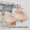 Fixed cup seamless underwear women's small breasts gather and show large steel rim bra summer thin bra cover