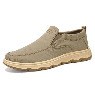 Klassische Herren Freizeitschuhe Bequeme Herren Sneaker Slipper Outdoor Wanderschuhe für Herren Luxus Canvas Schuhe