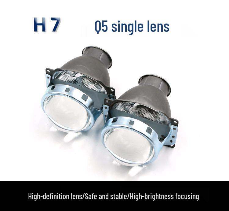 Q5 3,0 Zoll H7 Einzelstrahler Projektor HID Xenon Birne LED Autoscheinwerfer Universal