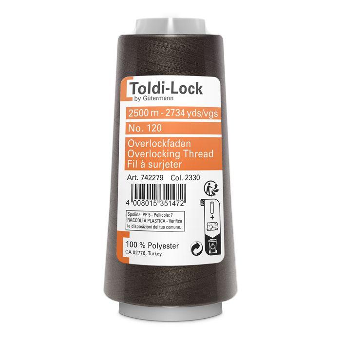 Special Overlock Serger Thread 2500m 100% Polyester - Att 136 - 2330 - Brown