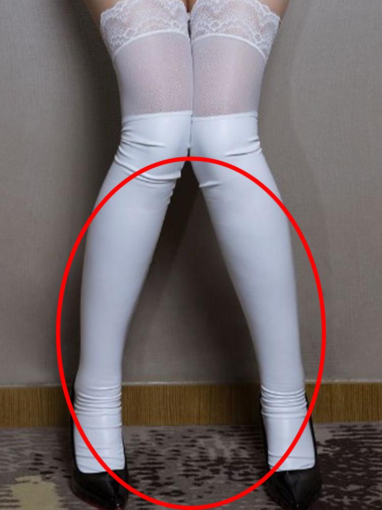 Sexy Wet Look PU Leather Dress Female Breast Exposing Bodysuit Hot Erotic Clubwear Sexy Elastic Latex Lingerie Cosplay Red Dress