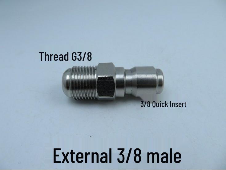 Форсунка для прочистки канализации под высоким давлением