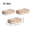 Under Bed Storage Containers Translucent Storage Bins Foldable Stackable Closet Organizer Blankets Clothing Bedding Comforter