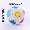Magic Rainbow Ball Early Education Toy Puzzle Thinking Training Intelligence Brain Football Cube