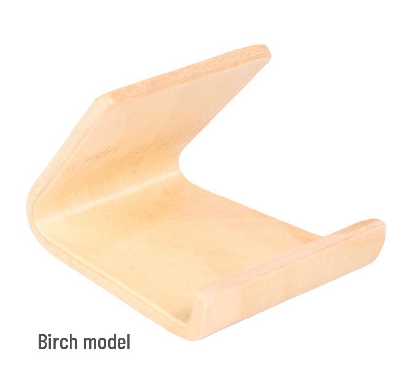 

Birch Creative Eco-Friendly Double-Sided Walnut Phone and Tablet Stand