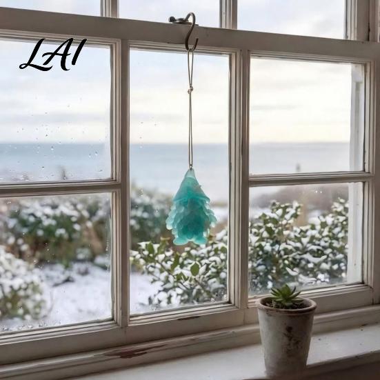Regalo di Natale per Tutte le Età Calendario dell'Avvento Gnomo 2026 Stile Vetro Marino Conto alla Rovescia Regali Interattivi per Bambini Mini Ciondoli da Appendere Casa Xmas