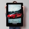 Ferrari 488 Tinplate Signs Car Poster Wand Deko Custom Metal Sign for Wall Art Decoration Home Decorations Bar Home Decor Items