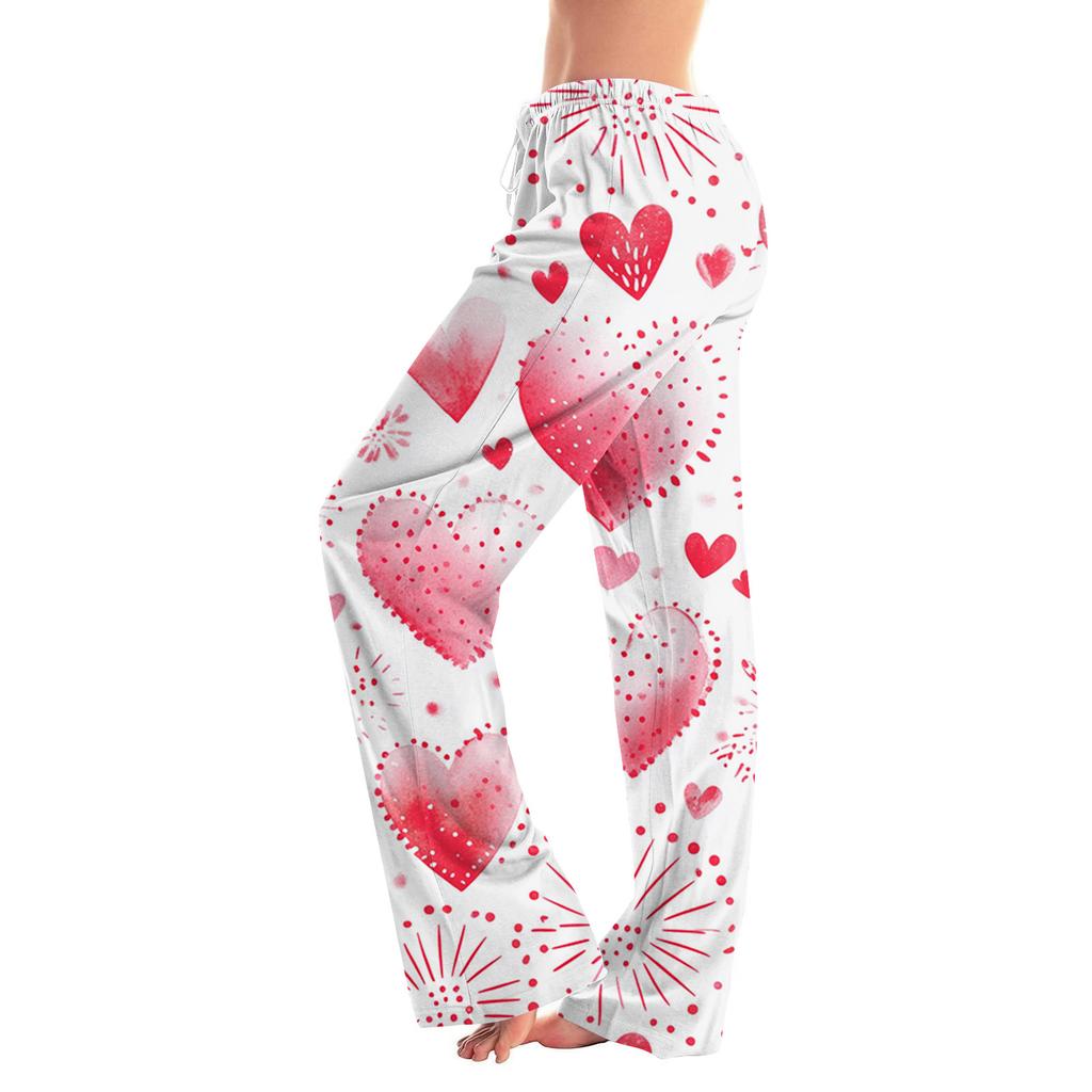 Women's Fashion Loose Casual Printed Casual Pants