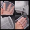 1Roll White Curtain Tape Transparent Nylon Curtain Rod Pocket Tape Home Textile Window Curtain Accessories 10cmx1m
