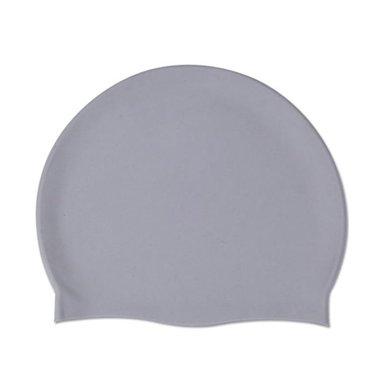Universal Plus Size Silicone Swimming Cap for Men, Women, and Children - Comfortable, Non-Tight Fit