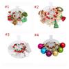 Weihnachten Weinglas Ring Tasse Ornament Dekorationen Anhänger Tischdekoration