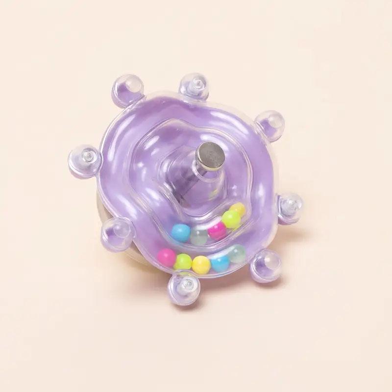 

Интерактивная игрушка-попугай, игрушка для клетки для птиц для попугаев, вращающийся диспенсер лакомств для умственной стимуляции и развлечения фиолетовый