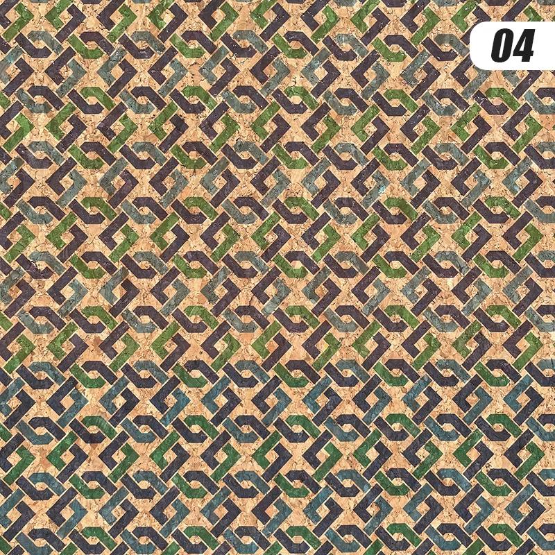 100X135Cm Cortiça Estampada Tecido de Couro de Cortiça Natural Costura DIY Cor Carvalho Tecido Casa Sofá Carro Bolsa Decoração Material Grão de Madeira Artesanato
