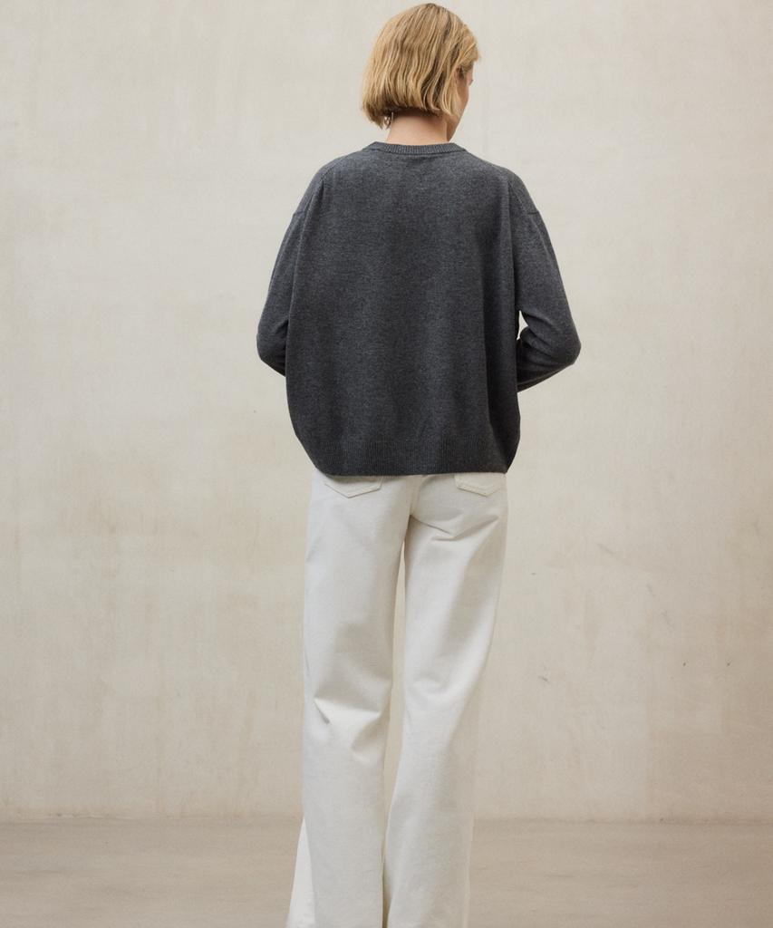 Ekoalpeu Women'S Grey Cosmos Sweater