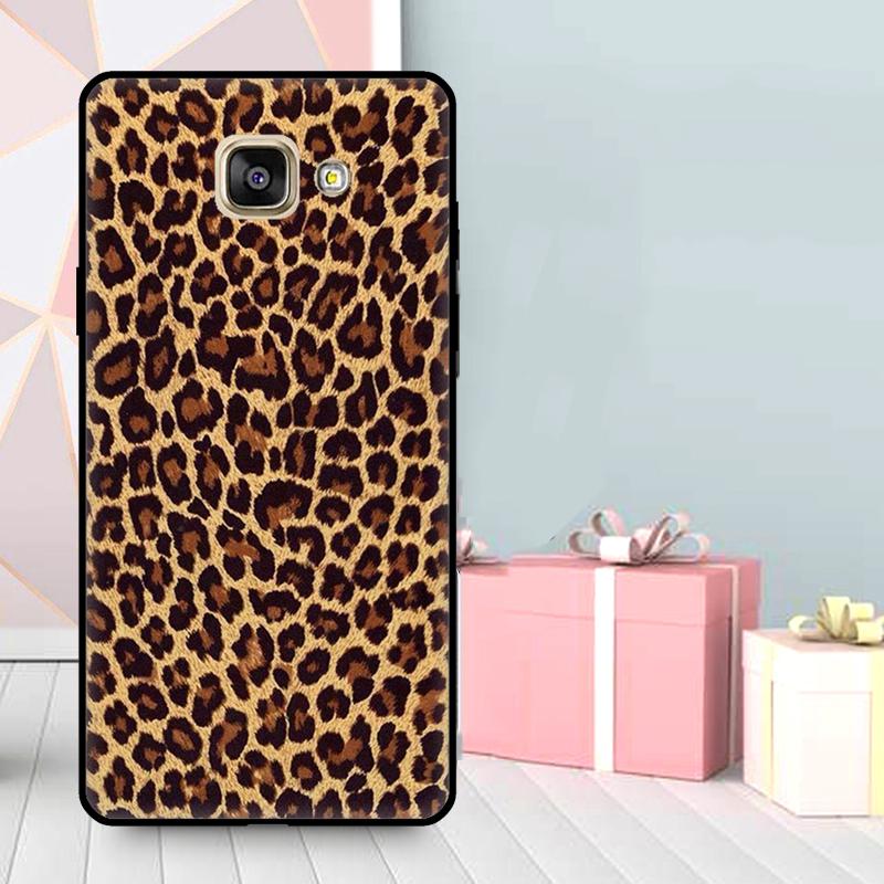 Leopard Print Pattern Cow Case For Samsung Galaxy J7 J5 J3 2017 J1 A3 A5 2016 A9 A7 A6 A8 J8 2018 J6 J4 Plus Cover