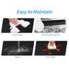Silicone Drain Mat Quick-Drying Design Raised Ridges Bottom Slope Dish Drainer Kitchen Dining Room Sink Organizer Mat