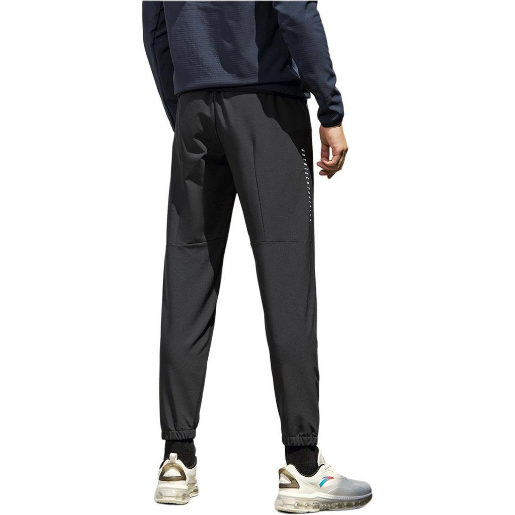 Anta Woven Sports Pants Men bottoms Black 952137501-2